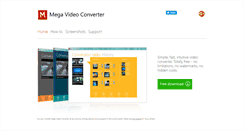 Desktop Screenshot of megavideoconverter.com